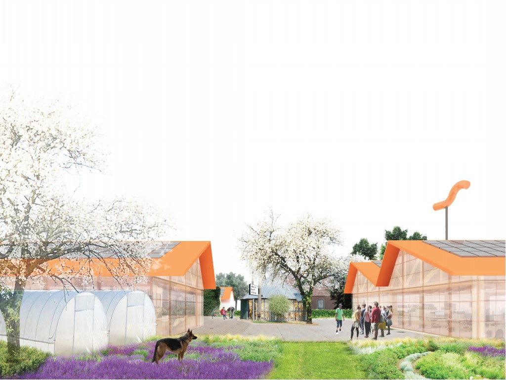 Project Start-up farm in Hoonhorst in opdracht van Decohof van buro moon (rotterdam)