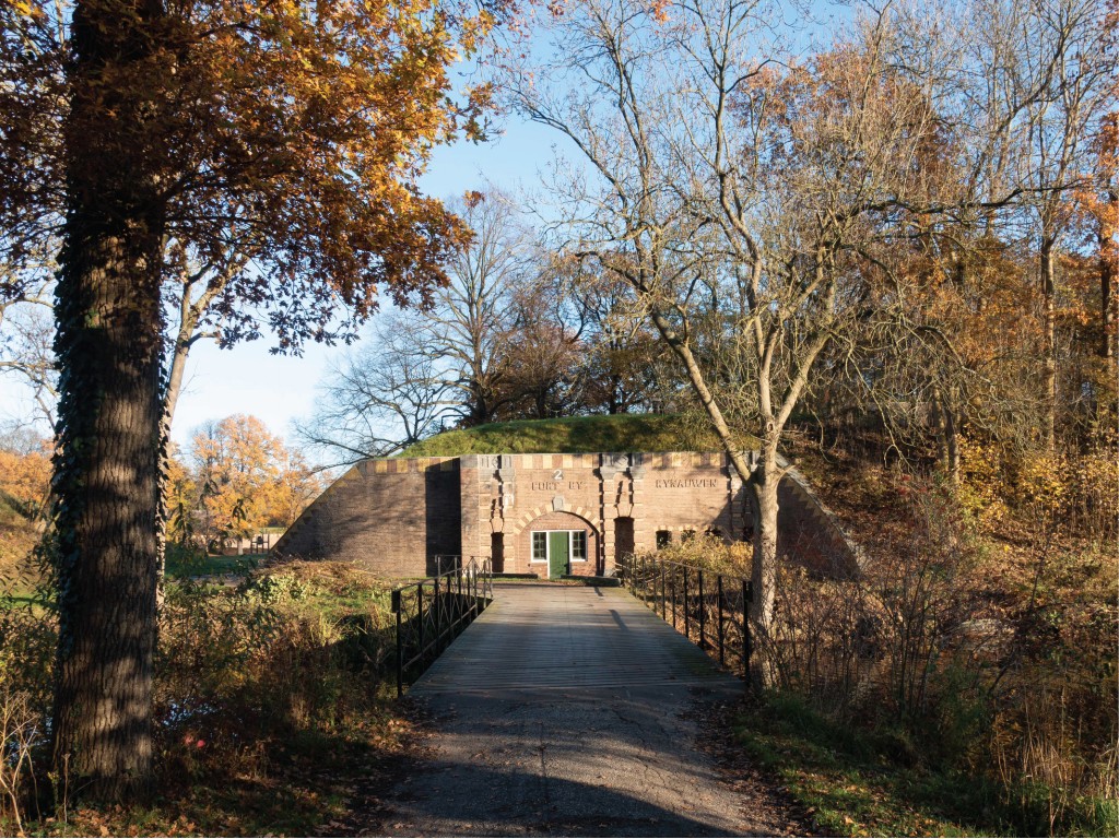 Project Fort bij Rijnauwen in Utrecht in opdracht van Staatsbosbeheer van buro moon (rotterdam)